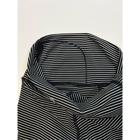 lululemon Wunder Under High-Rise Tight 25" Luxtreme Hype Stripe Black Size 4 - Picture 4 of 9